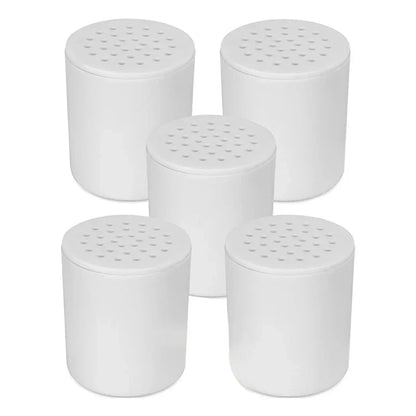 Set van 5 Vervangende Douchefilterpatronen