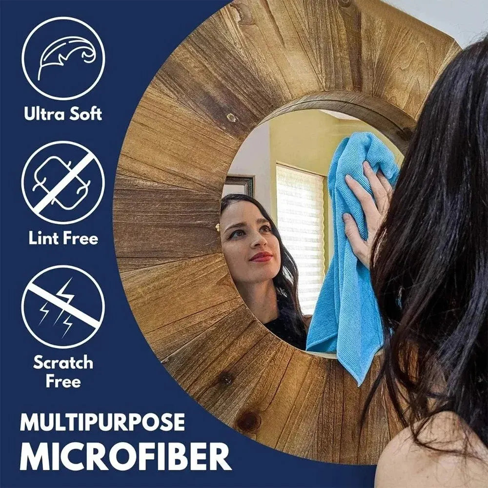 Microvezel Autoreinigingsdoekjes Set ( 10 Stuks )