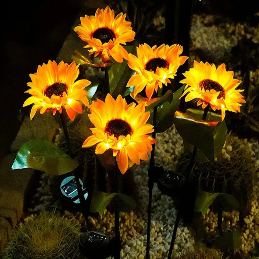 Waterbestendige Zonnebloemlamp voor Tuin & Terras