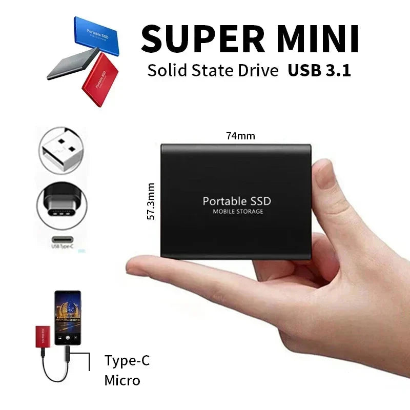 Externe Ssd met Hoge Prestaties