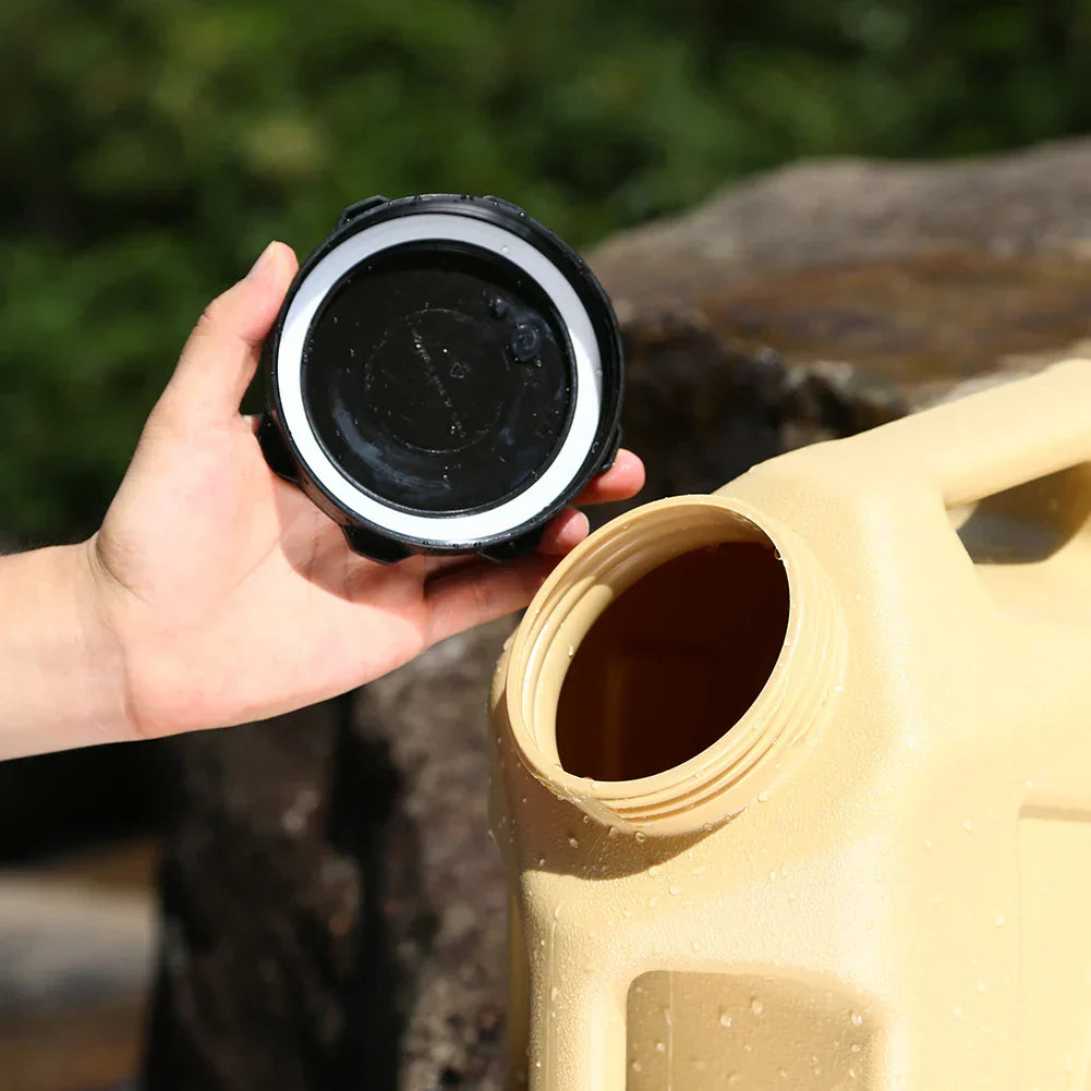 Draagbaar 12 Liter Waterreservoir met Aftapkraan - Robuuste Jerrycan voor Buiten en op de Camping