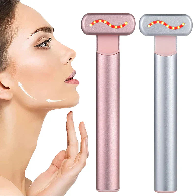 Ems Microstroom Gezichtsliftapparaat - Huidverstrakking & Anti-aging voor een Stralende Huid