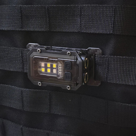 Magnetische Led-zaklamp met Draaghouder - Handsfree Werklamp voor Buiten en Reparaties