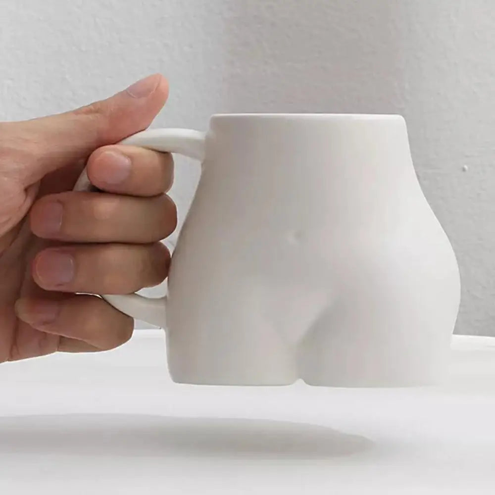 Koffiekopje met Vrouwelijke Rondingen