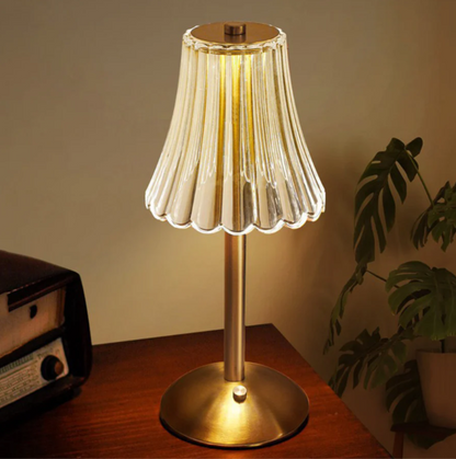 Oplaadbare Usb Led Tafellamp in Retro Design