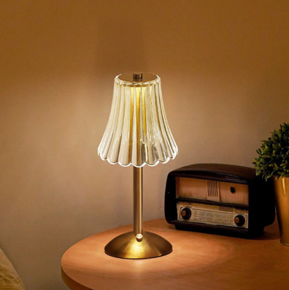 Oplaadbare Usb Led Tafellamp in Retro Design