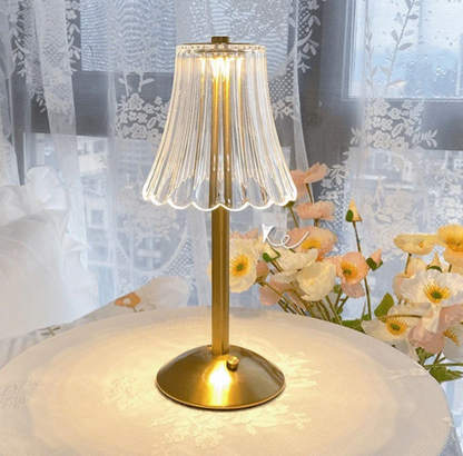 Oplaadbare Usb Led Tafellamp in Retro Design