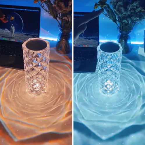 Led Lamp in Kristalontwerp