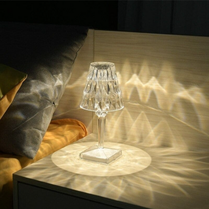 Acrylglas Kristallen Tafellamp