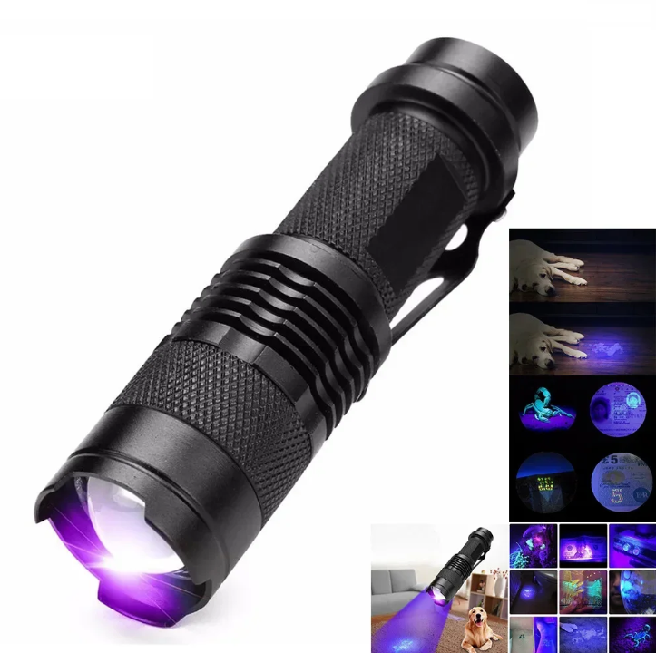 Uv Led Zaklamp - Ultraviolet Licht voor het Opsporen van Vlekken en Urine van Huisdieren