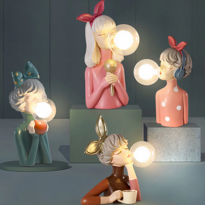 Creatieve Kauwgombubbellamp