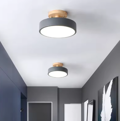 Noordse Led Plafondlamp