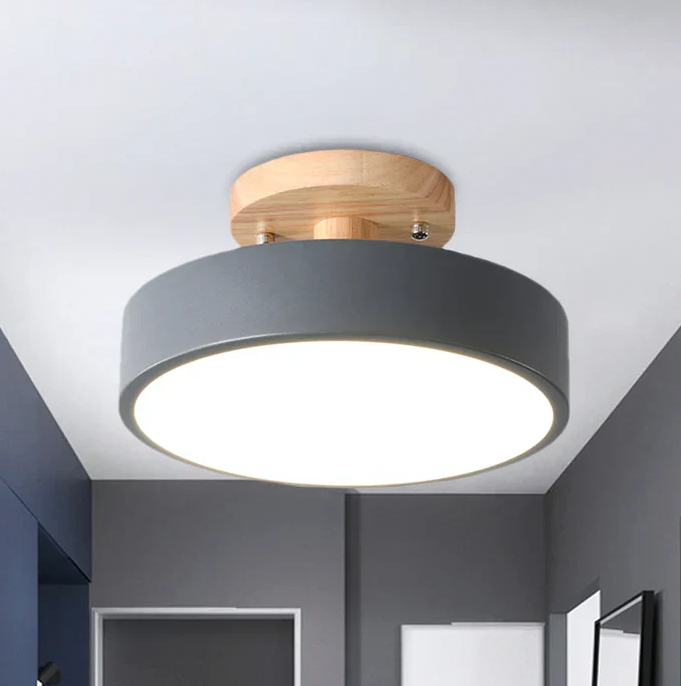 Noordse Led Plafondlamp