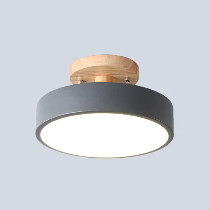 Noordse Led Plafondlamp
