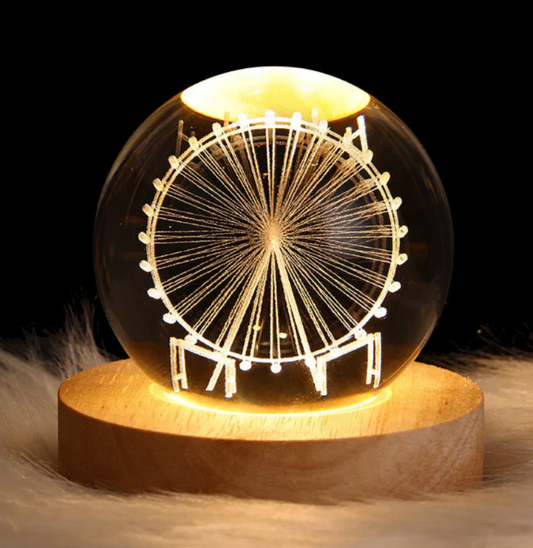 3d Kristallen Sfeerlicht