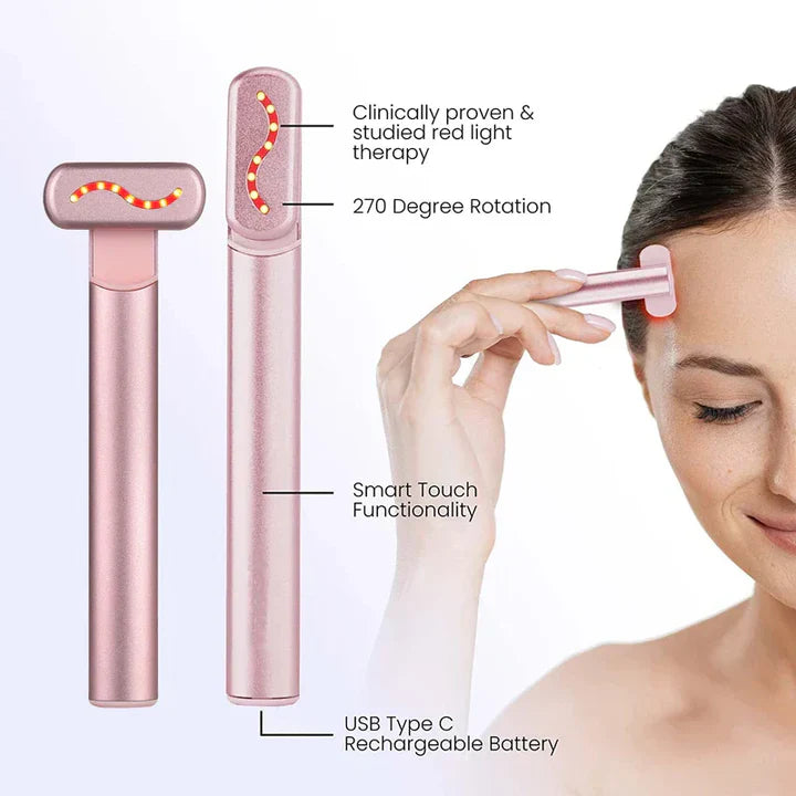 Ems Microstroom Gezichtsliftapparaat - Huidverstrakking & Anti-aging voor een Stralende Huid