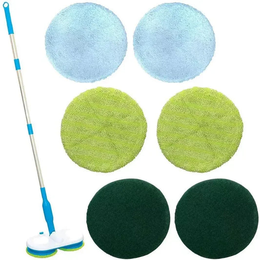 Snoerloze Elektrische Mop met Herbruikbare Pads