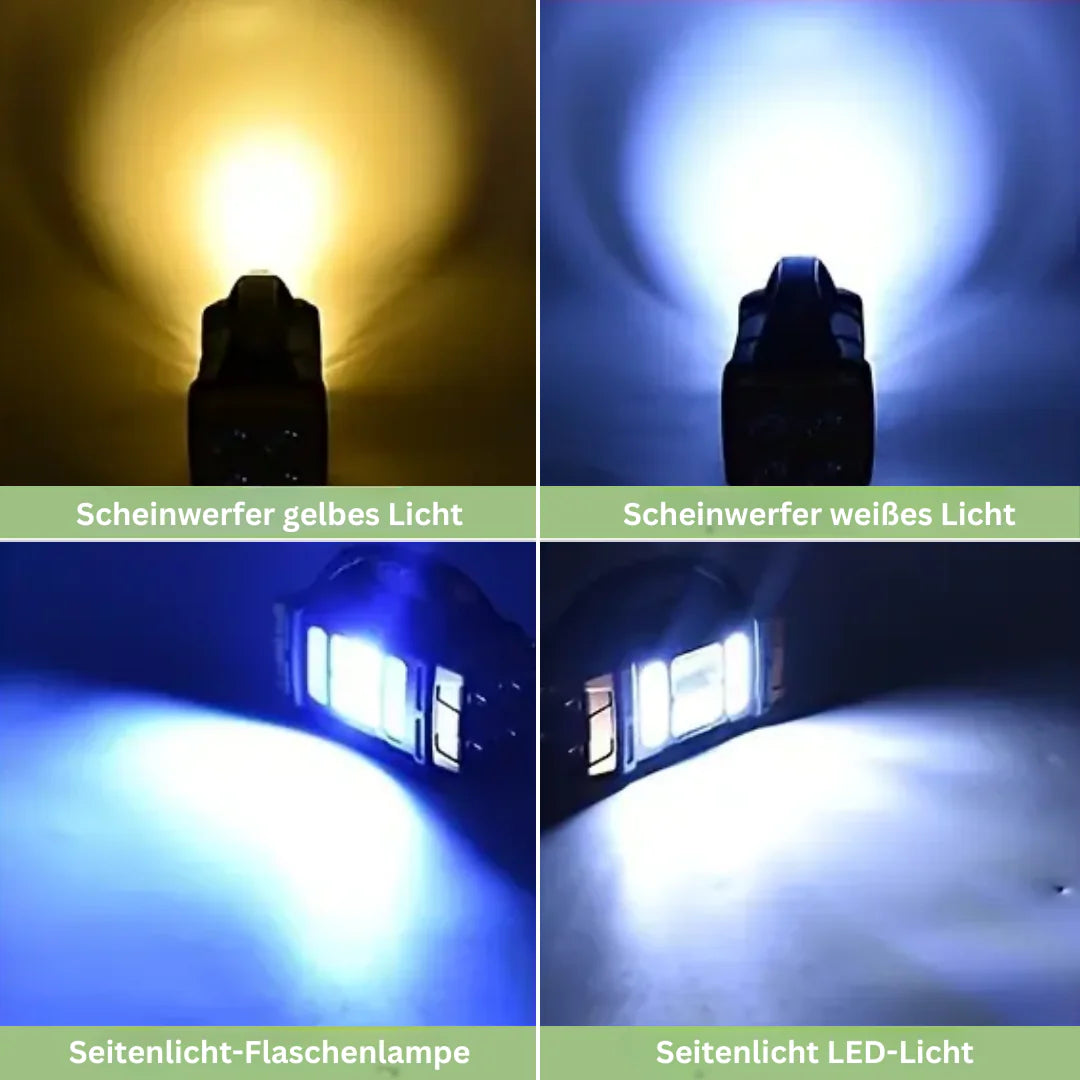 3-in-1 Zaklamp voor Noodgevallen met Usb-oplader en Handvat