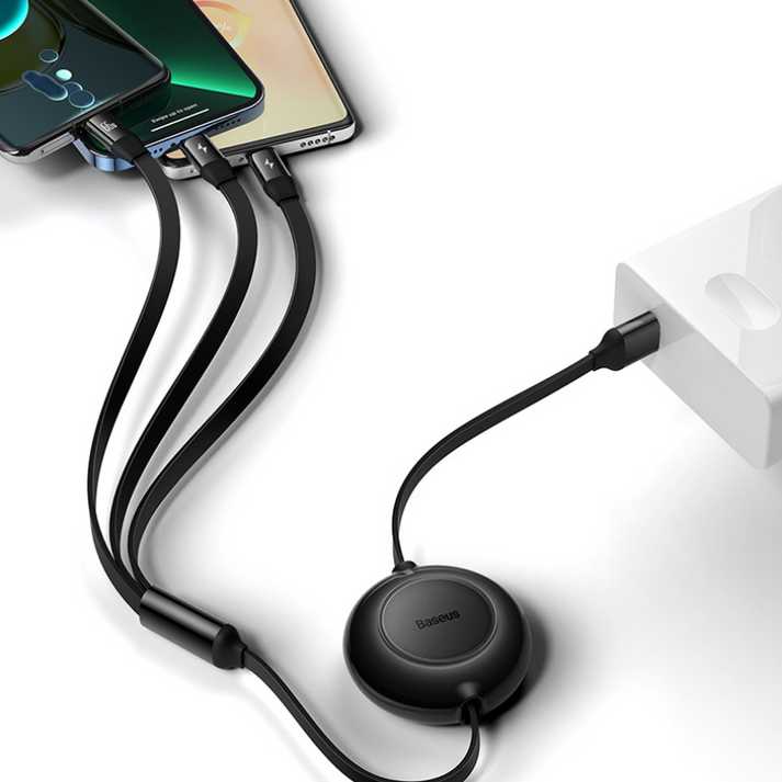 Praktische 3in1 Oplaadkabel