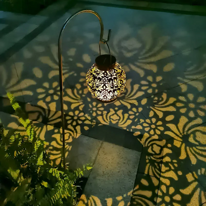 Weerbestendige Led Hanglamp op Zonne-energie voor in de Tuin