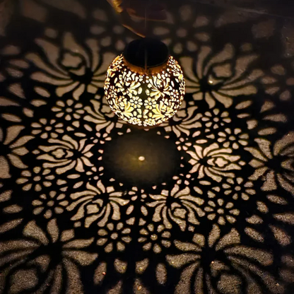 Weerbestendige Led Hanglamp op Zonne-energie voor in de Tuin