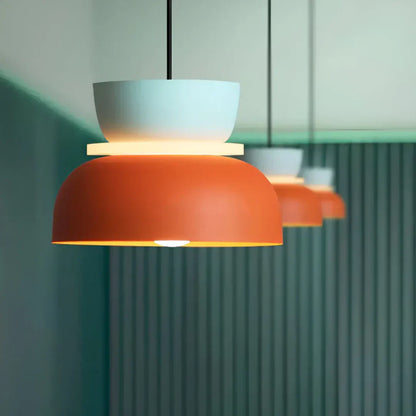 Kleurige Led-hanglamp met Macaron-design