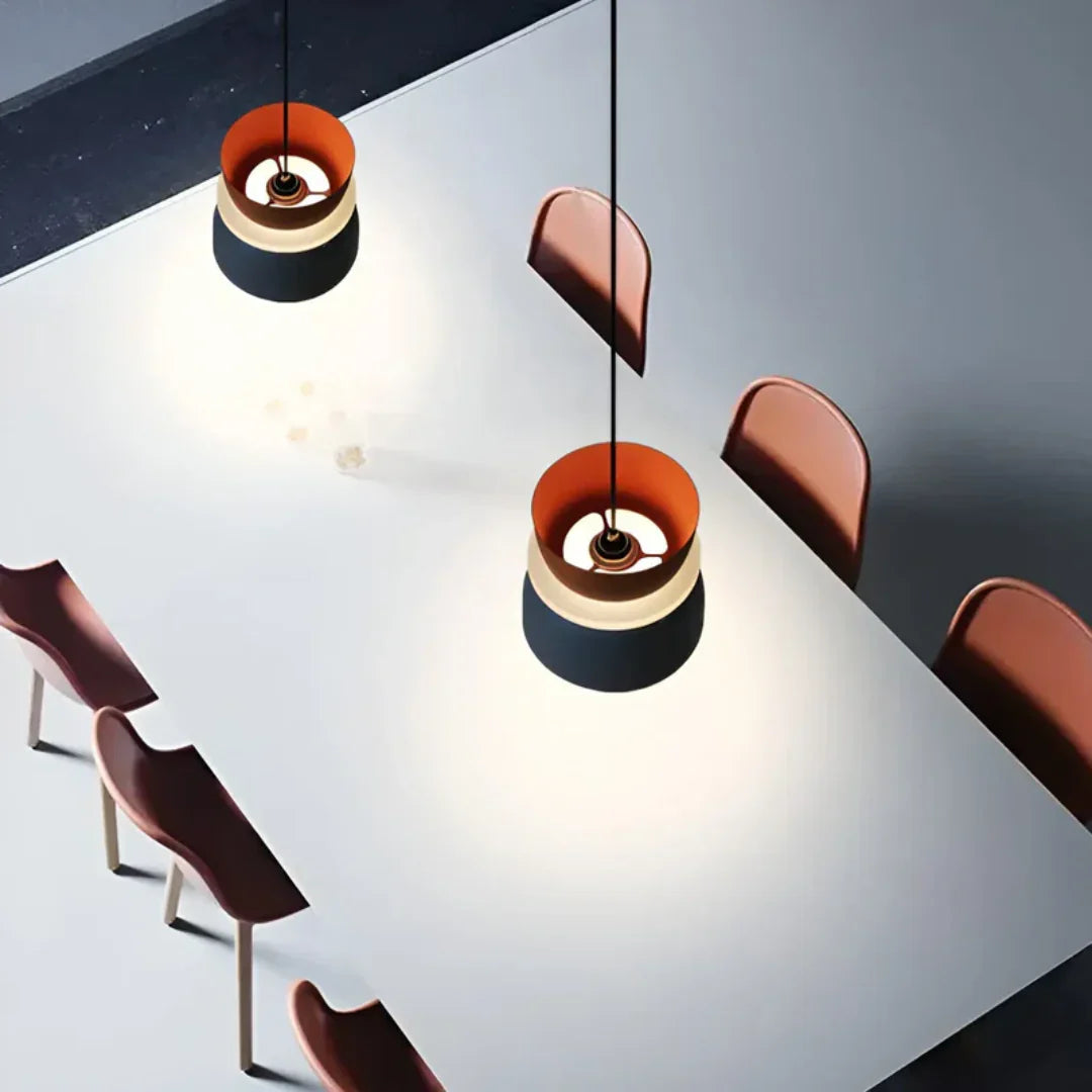 Kleurige Led-hanglamp met Macaron-design