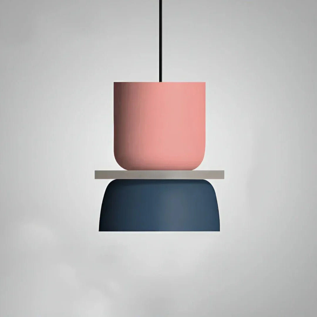 Kleurige Led-hanglamp met Macaron-design