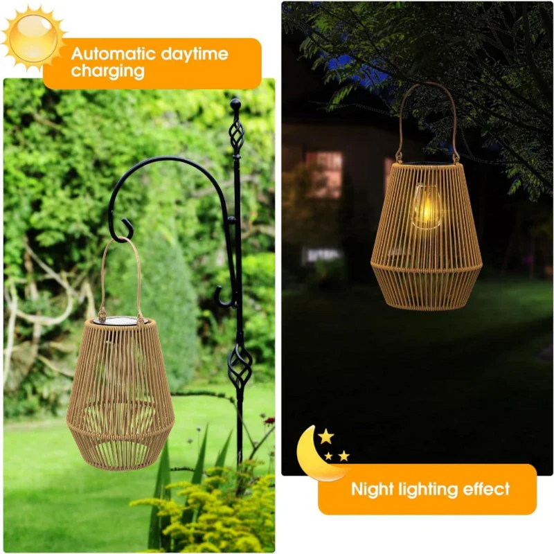 Handmatig Vervaardigde Weerbestendige Solar Tuinlamp