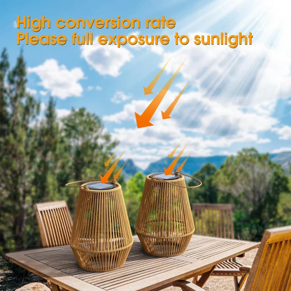 Handmatig Vervaardigde Weerbestendige Solar Tuinlamp