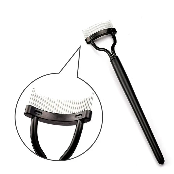 Precisie Wimperkam & Separator voor Vlekkeloze Wimpers