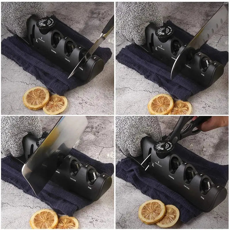 Multifunctionele 4-in-1 Messenslijper - Professionele Slijper ( 1+1 Gratis )