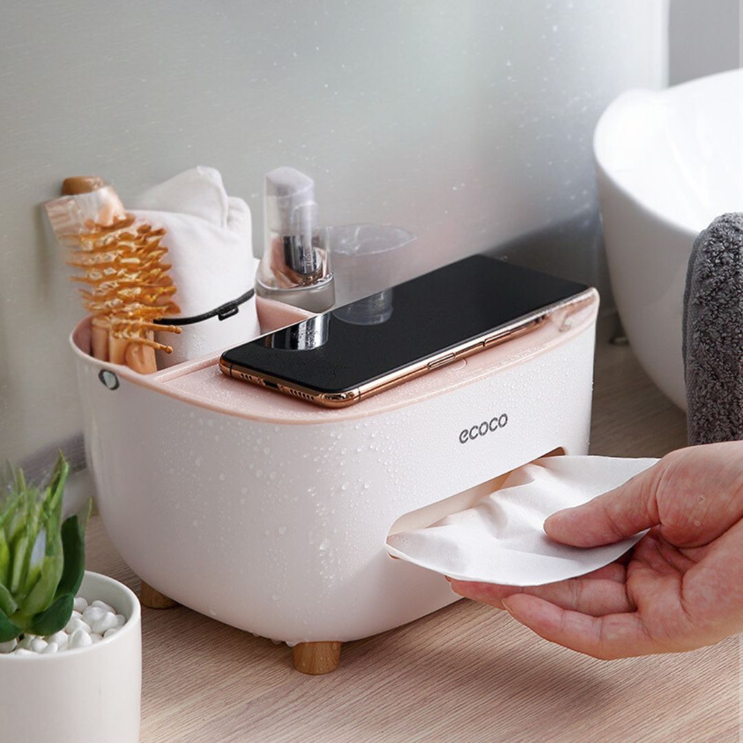 4in1 Tissuebox en Organizer