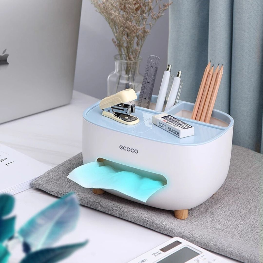 4in1 Tissuebox en Organizer