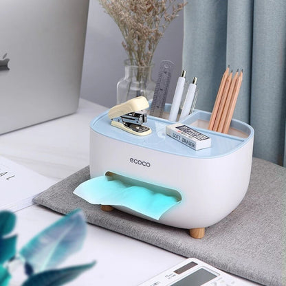 4in1 Tissuebox en Organizer