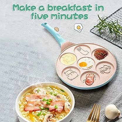 Ontbijtkoekenpan voor Kinderen - Leuke Pannenkoek- en Spiegeleivormen