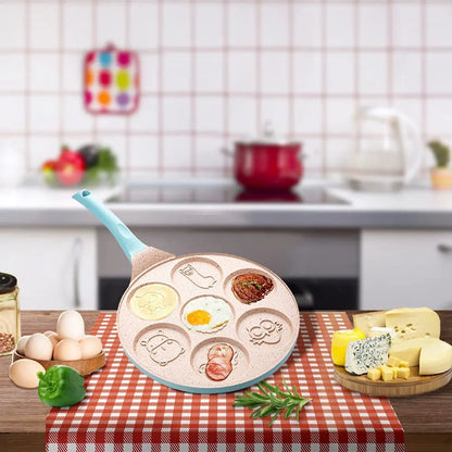 Ontbijtkoekenpan voor Kinderen - Leuke Pannenkoek- en Spiegeleivormen