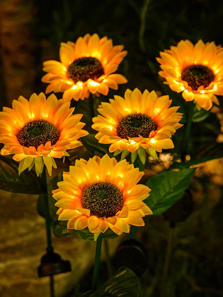 Waterbestendige Zonnebloemlamp voor Tuin & Terras