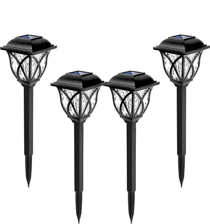 Solar Tuinverlichting met Natuurlijke Charme - Elegante Lampen voor Buiten