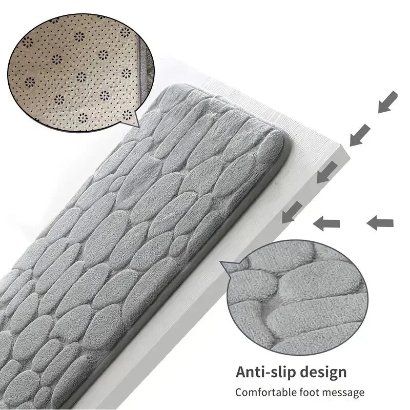 Hemory Foam Antislip Badmat en Leefmat