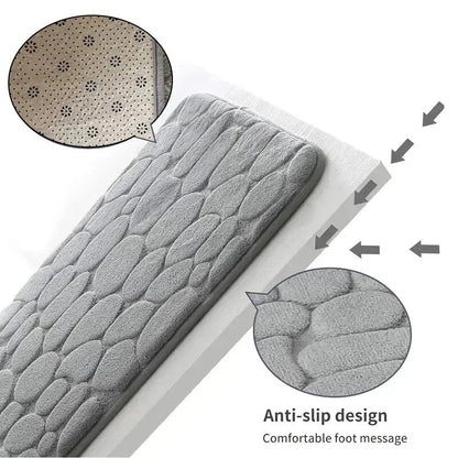 Hemory Foam Antislip Badmat en Leefmat