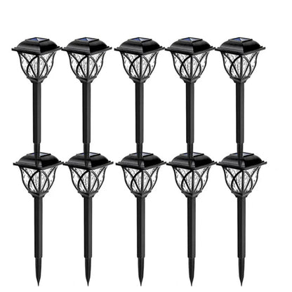 Solar Tuinverlichting met Natuurlijke Charme - Elegante Lampen voor Buiten