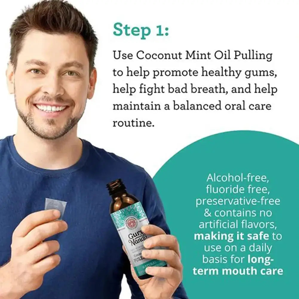 Cocomint Mondolie - 7 Essentiële Oliën en Vitaminen voor Mondverzorging