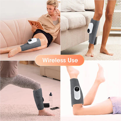 Elektrisch Beenmassageapparaat - Luchtcompressie met 3 Massageprogramma's