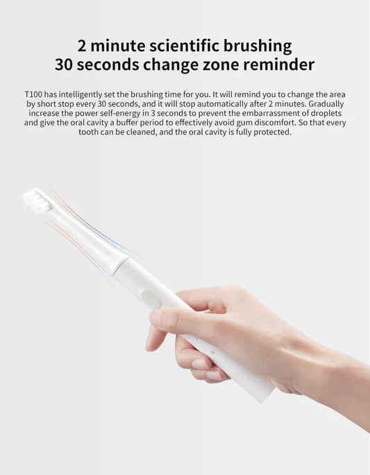 Elektrische Sonische Tandenborstel - Waterproof en Oplaadbaar Via Usb
