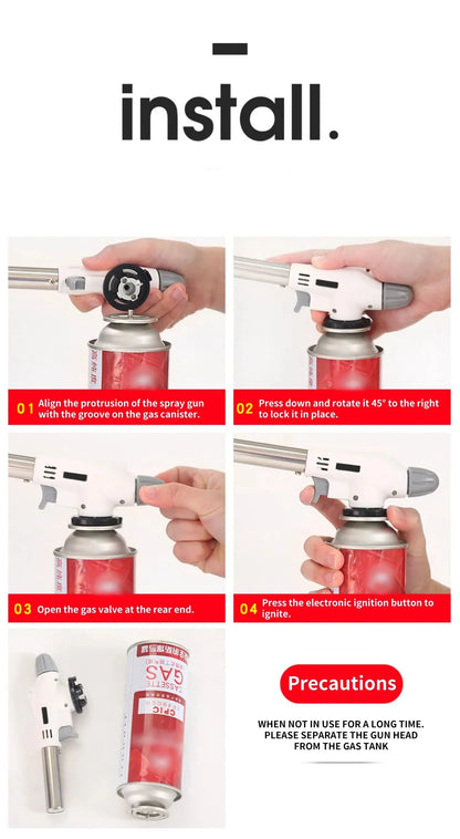Draagbare Butaangasbrander - Perfect voor Bbq , Camping & Keuken