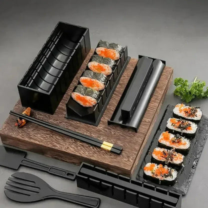 Sushi Rol- en Snijset - Praktische Sushiset met Sjablonen en Accessoires