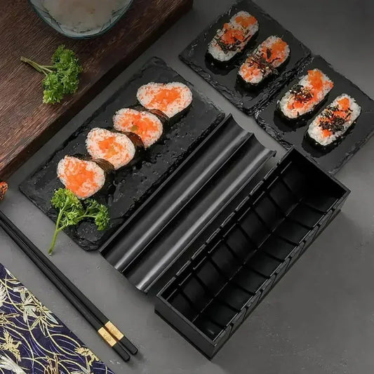Sushi Rol- en Snijset - Praktische Sushiset met Sjablonen en Accessoires