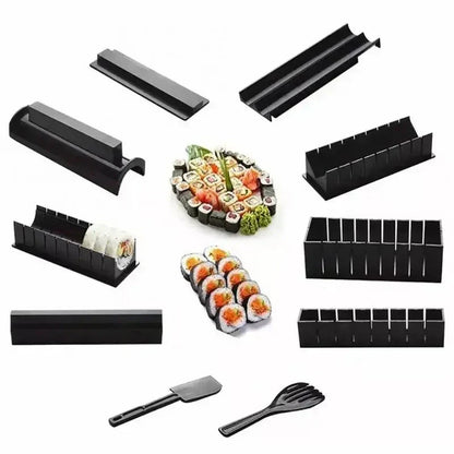 Sushi Rol- en Snijset - Praktische Sushiset met Sjablonen en Accessoires