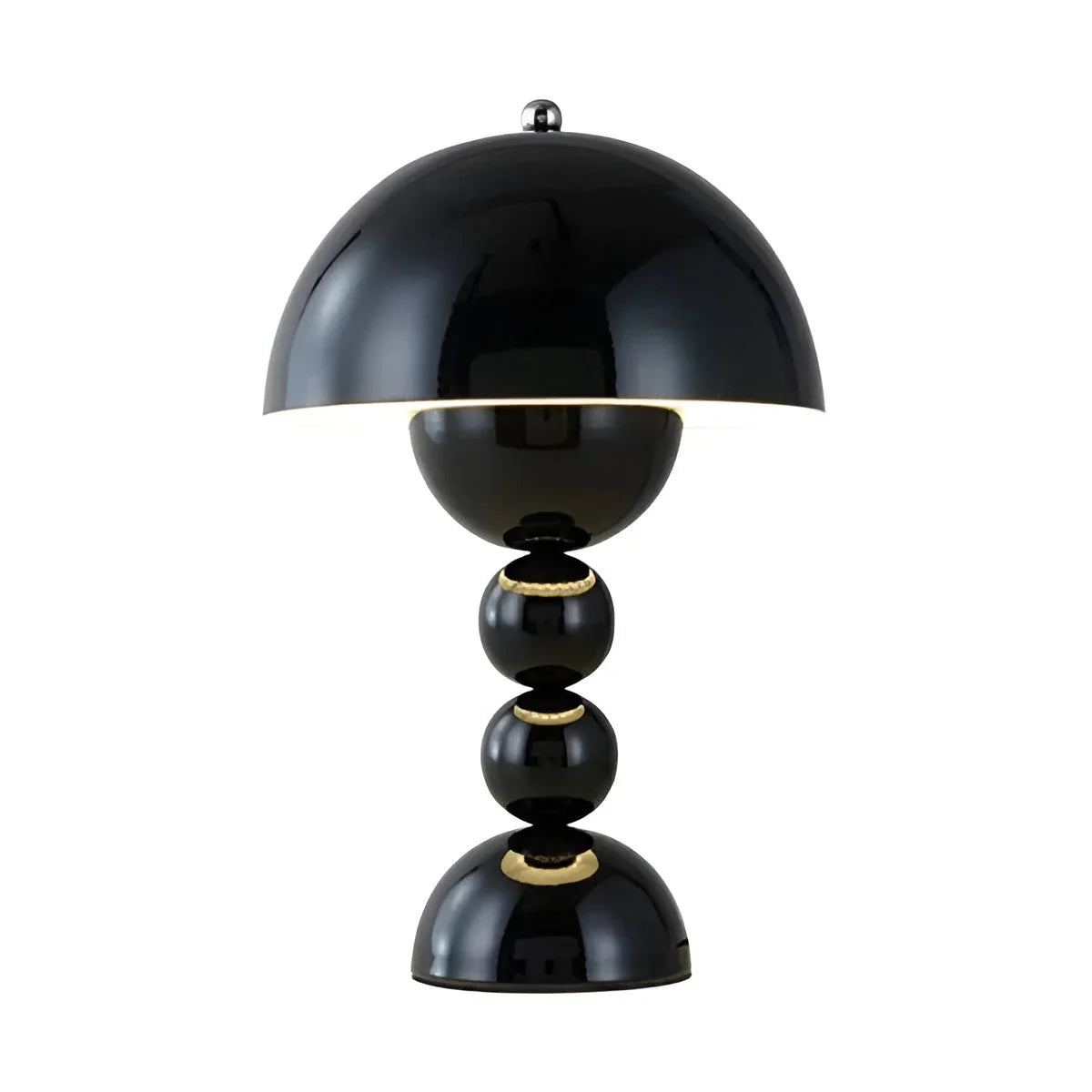 Moderne Tafellamp in Scandinavisch Ontwerp met Gouden Accenten